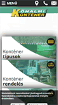 Mobile Screenshot of kohalmikontener.hu