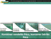 Tablet Screenshot of kohalmikontener.hu